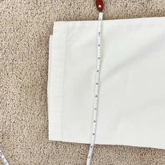 Calvin Klein Jeans Beige Cotton Ankle or Capri Pant – Women’s Size 10 - Picture 7 of 10